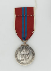 Queen Elizabeth II Coronation Medal, Corporal F J Edwards VC, Duke of Cambridge's Own (Middlesex Regiment), 1953
