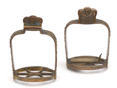 Pair of stirrups owned by Henry William Paget, 1st Marquess of Anglesey, 1815 (c)