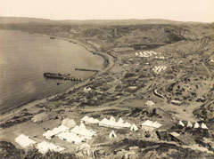 North beach, north of Anzac Cove, 1915