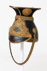 Chapka worn by Captain E K Hume, 9th (Queen's Royal) Lancers, 1914 (c)