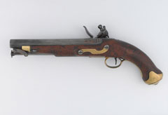 Flintlock 16 bore (.65 in) pistol, New Land Pattern, Light Dragoons, 1808 (c)