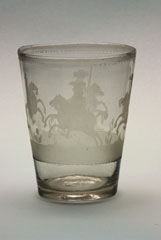 Glass beaker, 1690 (c)