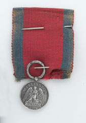 Miniature Waterloo Medal 1815, Colonel (Henry) Edward Keane, 7th (Queen's Own Light Dragoons