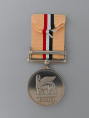 Iraq Medal 2003, specimen