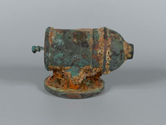 Bilge-pump valve from wreck of HMT 'Birkenhead', 1852