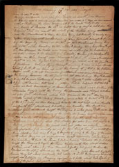 Letter, by George Woolger, 16th Light Dragoons, Peninsular War, 1809