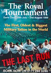 'The Royal Tournament', poster, 1999