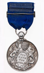 Boer War tribute medal awarded to Sapper J Hustwick, Royal Engineers, presented by the town of Addingham, Yorkshire, 1902