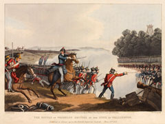 'The Battle of Waterloo decided by the Duke of Wellington, heading a charge upon the French Imperial Guards, June 18th 1815'