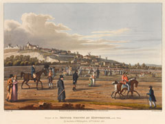 'Review of the British troops at Montmatre [sic], near Paris, by the Duke of Wellington 21st October 1815'