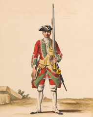 36th Regiment of Foot, 1742 (c)