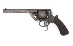 Tranter percussion Dragoon Model .50 inch revolver, 1856