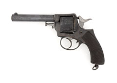 Adams .45 in double action revolver, Lieutenant-Colonel Hans Garrett Moore VC, 88th Regiment of Foot (Connaught Rangers), 1870 (c)
