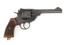 Webley and Scott .455/.476 inch Army Model revolver used by Major- General Charles Townshend in Mesopotamia, 1915 (c)