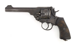 Webley .455 inch Mk VI service revolver, R J Hedderwick, Scots Guards, 1918