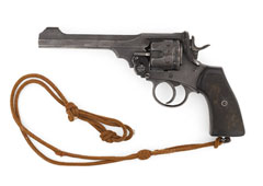Webley .455 inch Mk VI service revolver, 2nd Lieutenant J Smith, Royal Engineers, 1915