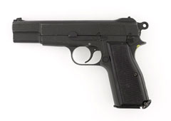 Browning FN 9 mm Hi-Power No 2 Mk I* self-loading pistol, 1970 (c)