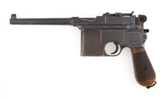 Mauser C96 9 mm self-loading pistol, 1898 (c)