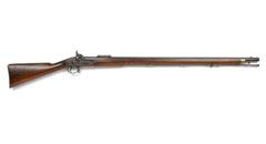 Altered Pattern 1842 .758 inch calibre percussion rifle musket, 1854