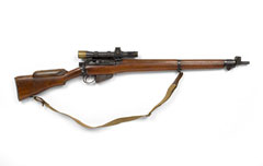 No 4 Mk I(T) .303 inch bolt action sniper rifle, 1944