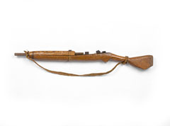 Home made .50 inch smoothbore longarm used by Mau Mau forces, 1952 (c)