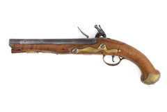 Light Dragoon's flintlock pistol, 1800 (c)