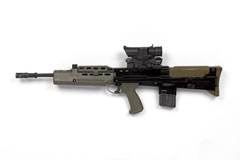 L85A1 SA80 5.56 mm individual weapon, 1988