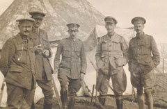 Officers of 5th Battalion The Connaught Rangers at Gallipoli, 1915