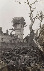 A German observation post near La Bassée, 1915