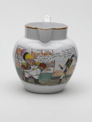 John Bull Volunteer jug, 1803 (c)