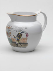 John Bull Volunteer jug, 1803 (c)