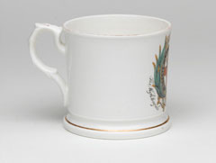 Bone china mug, 1855 (c)