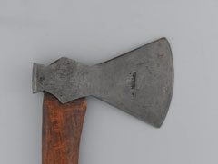 Maori 'toki poto', axe, 1861