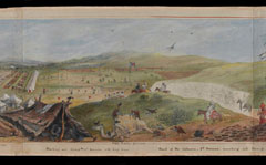 Arrival of Major General Roberts' Force at Bundi in Rajputana, Indian Mutiny, March 1858