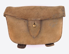 Waistbelt pouch, other ranks, 24th (2nd Warwickshire) Regiment of Foot, 1879