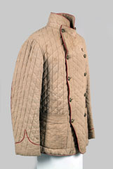 Double breasted padded jacket, 9th (Queen's Royal) Lancers, 1880 (c)