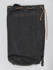 Canvas kit-bag issued in 1943 and used by N R Smith, Auxiliary Territorial Service