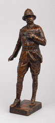 'Natal 1900', bronze statuette of General Sir Redvers Buller, 1900