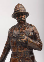 'Natal 1900', bronze statuette of General Sir Redvers Buller, 1900