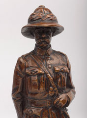 'Pretoria 1900', bronze statuette of Field Marshal Lord Roberts VC, 1900