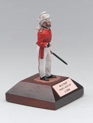 Model British officer of the 86th (Royal County Down) Regiment of Foot, 1858 (c)