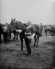 Trooper, 2nd Life Guards, glass negative, 1895 (c)