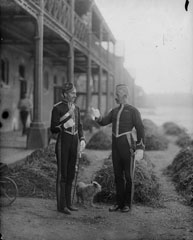 16th (The Queen's) Lancers, glass negative, 1895 (c)