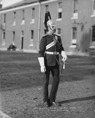 Corporal of Horse, The Royal Horse Guards, glass negative, 1895 (c)