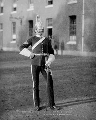 Troop Sergeant Major, 6th Dragoon Guards (Carabiniers), glass negative, 1893 (c) 