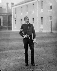 Troop Sergeant Major, 6th Dragoon Guards, glass negative, 1895 (c)