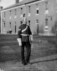 Sergeant, 5th Dragoon Guards, glass negative, 1895 (c)