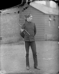 Sergeant, 17th (Duke of Cambridge's Own) Lancers, glass negative, 1895 (c)