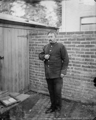 Corporal, Royal Engineers, glass negative, 1895 (c)