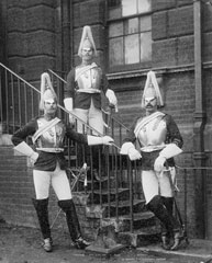 Troopers of the 2nd Life Guards, glass negative, 1895 (c) 